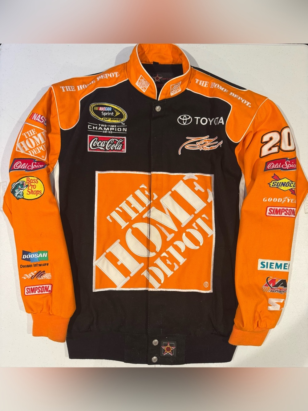 Vintage Jeff Hamilton JH Designs NASCAR jacket size medium